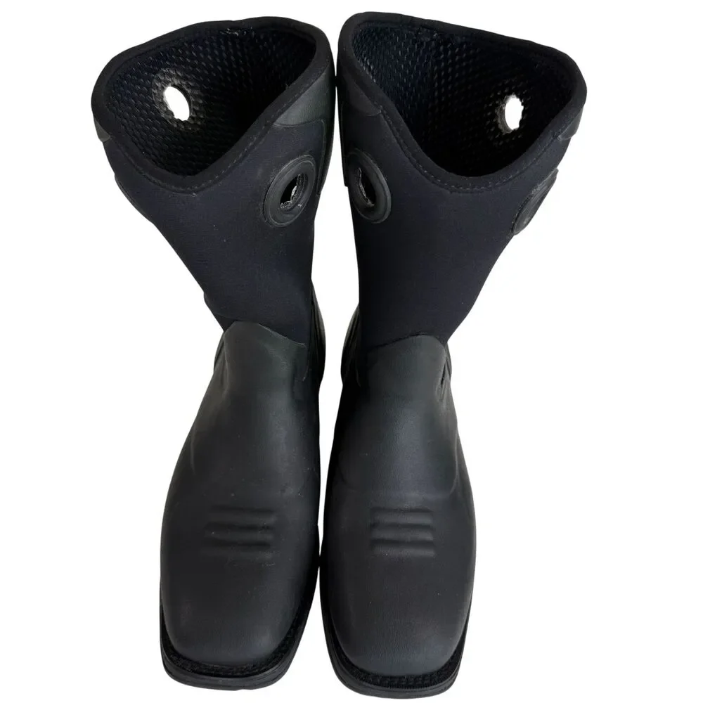 Durango Men's Rebel Rancher Western Waterproof Work Boot Black Size 12W